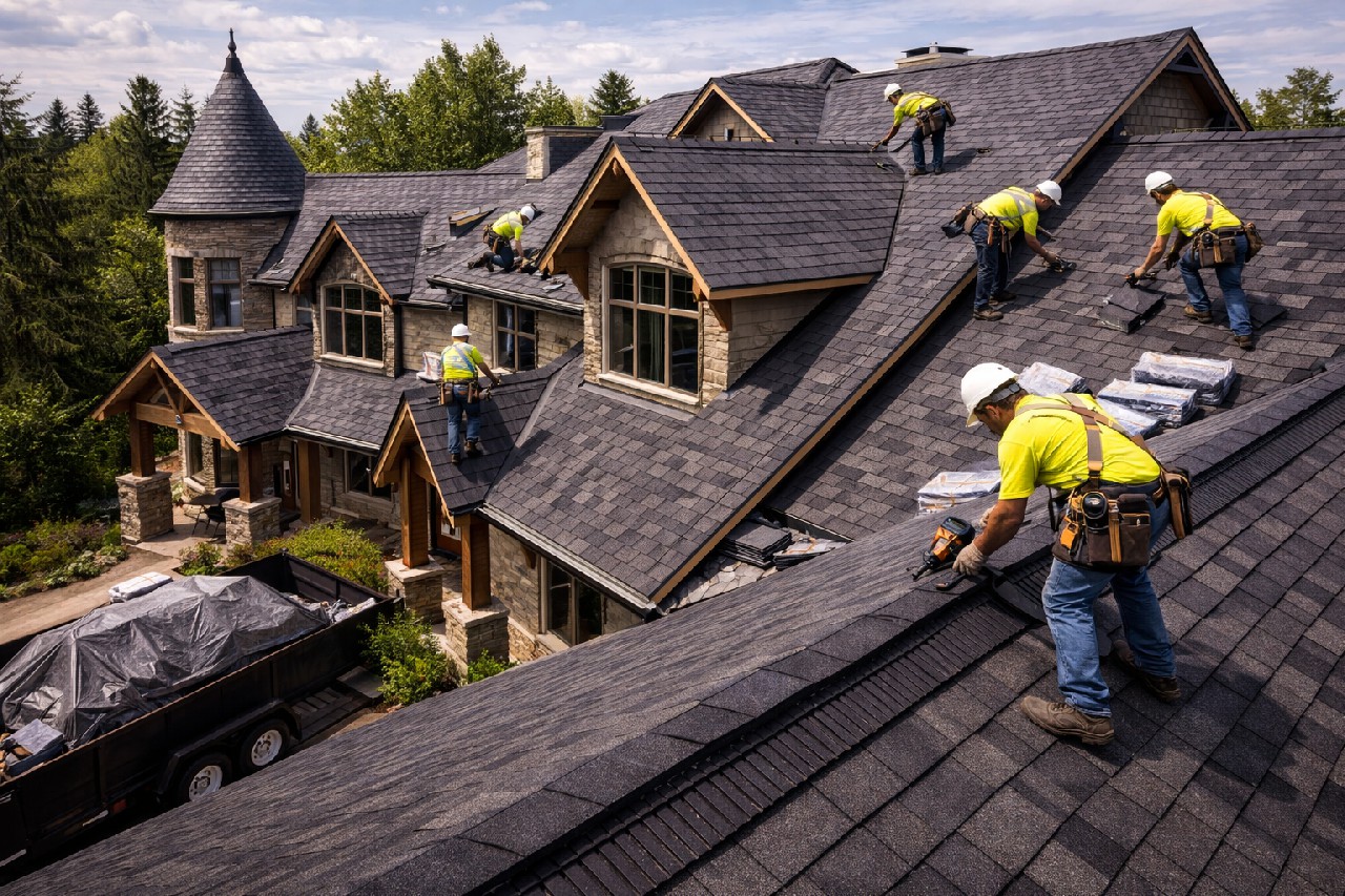 Asphalt Shingle Roof Installation service photo